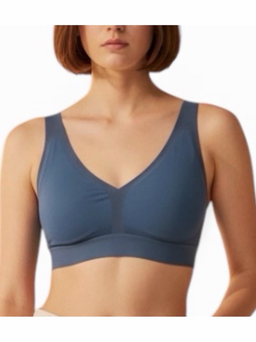 Lululemon Floral Velour Back Sport Bra Teal